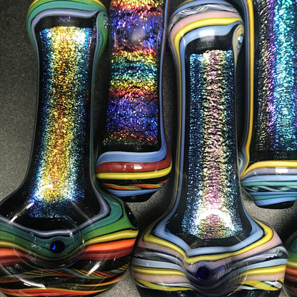 Labrat Glass Fancy Dichro Worked Pipe SALE
