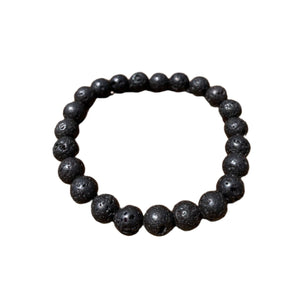Lava Rock Bracelet - 8mm