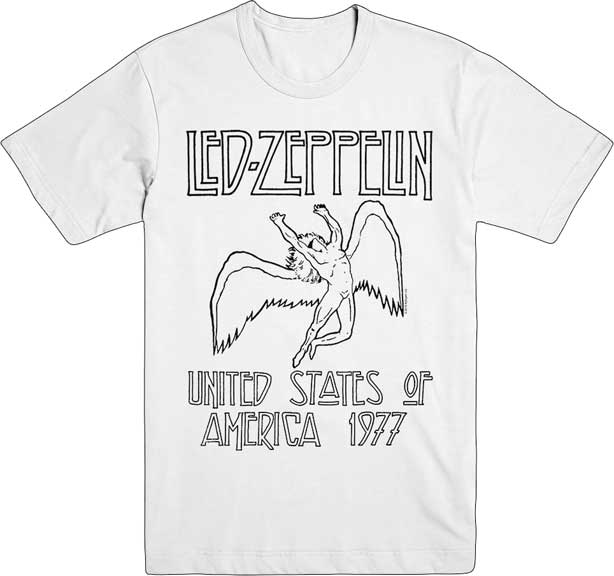 Led Zeppelin USA 1977 T-Shirt
