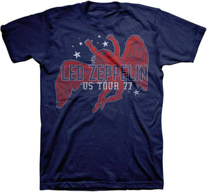 Led Zeppelin Red Icarus Stars US '77 T-Shirt