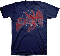 Led Zeppelin Red Icarus Stars US '77 T-Shirt