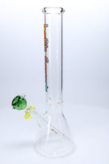 Left Coast Scientific Glass 5 mil 18" Beaker Waterpipe