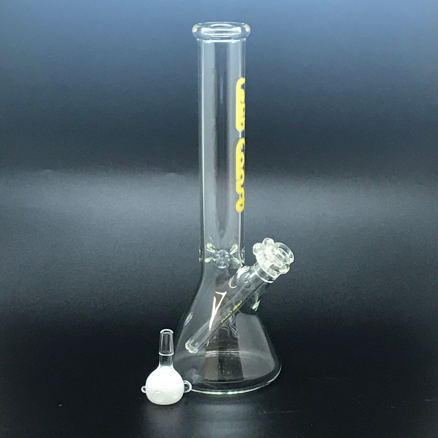 Left Coast Scientific Glass 5 mil 14" Beaker Waterpipe