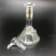 Left Coast Scientific Glass Rip Curl Beaker Waterpipe
