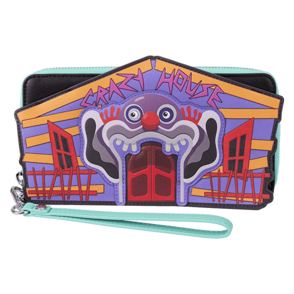 Loungefly X Killer Klowns from Outer Space Zip Around Wristlet Wallet