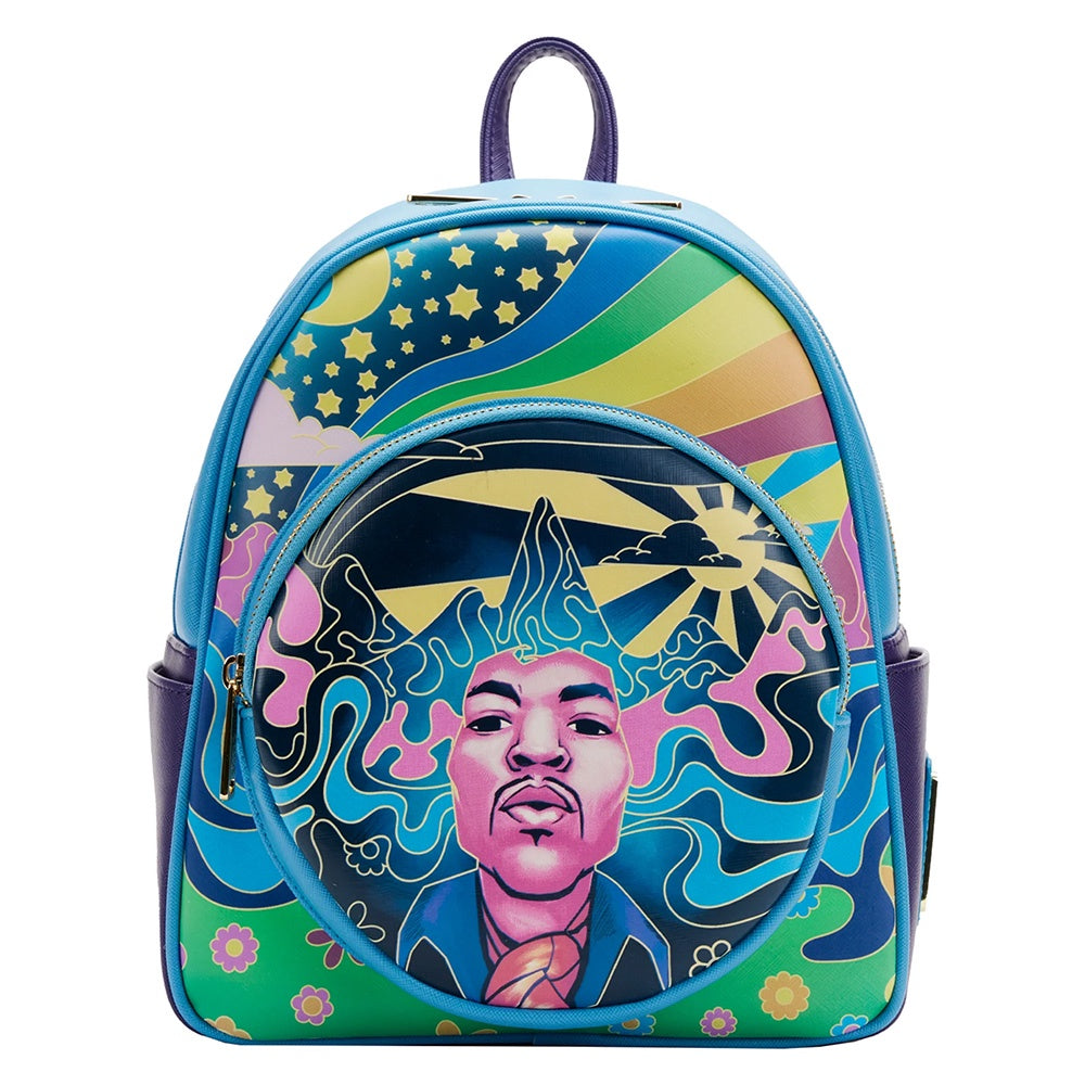 Loungefly x Jimi Hendrix Psychedelic Mini Backpack SALE