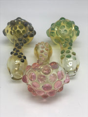Malachite Glass Color Warty Fumed Pipe SALE
