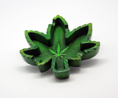Marijuana Leaf Ashtray