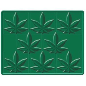 Marijuana Leaf Silicone Ice Cube Mold