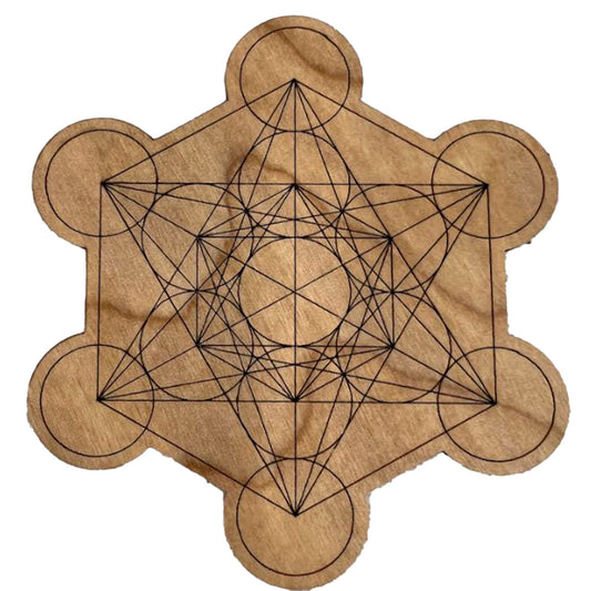 Metatron's Cube Crystal Grid - 4"