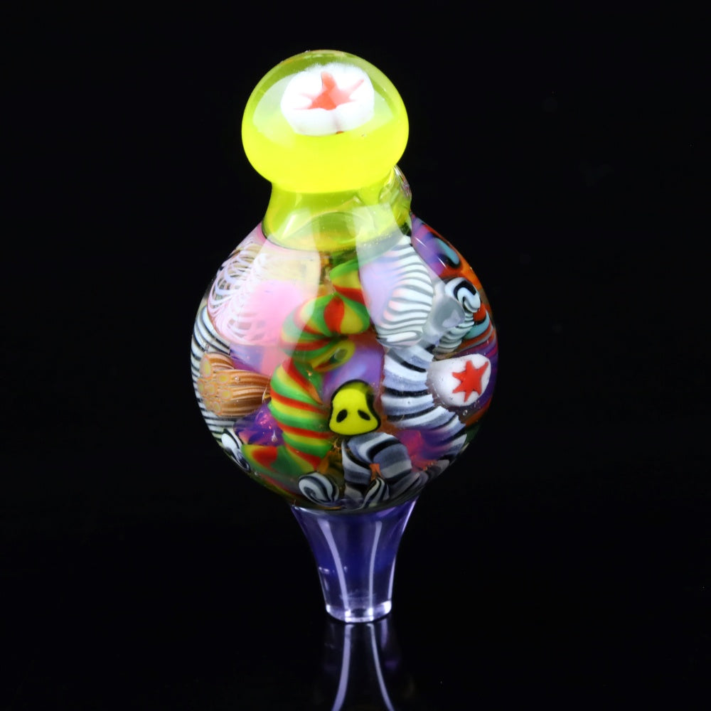 Millennium Glass Confetti Millie Bubble Cap 1 SALE
