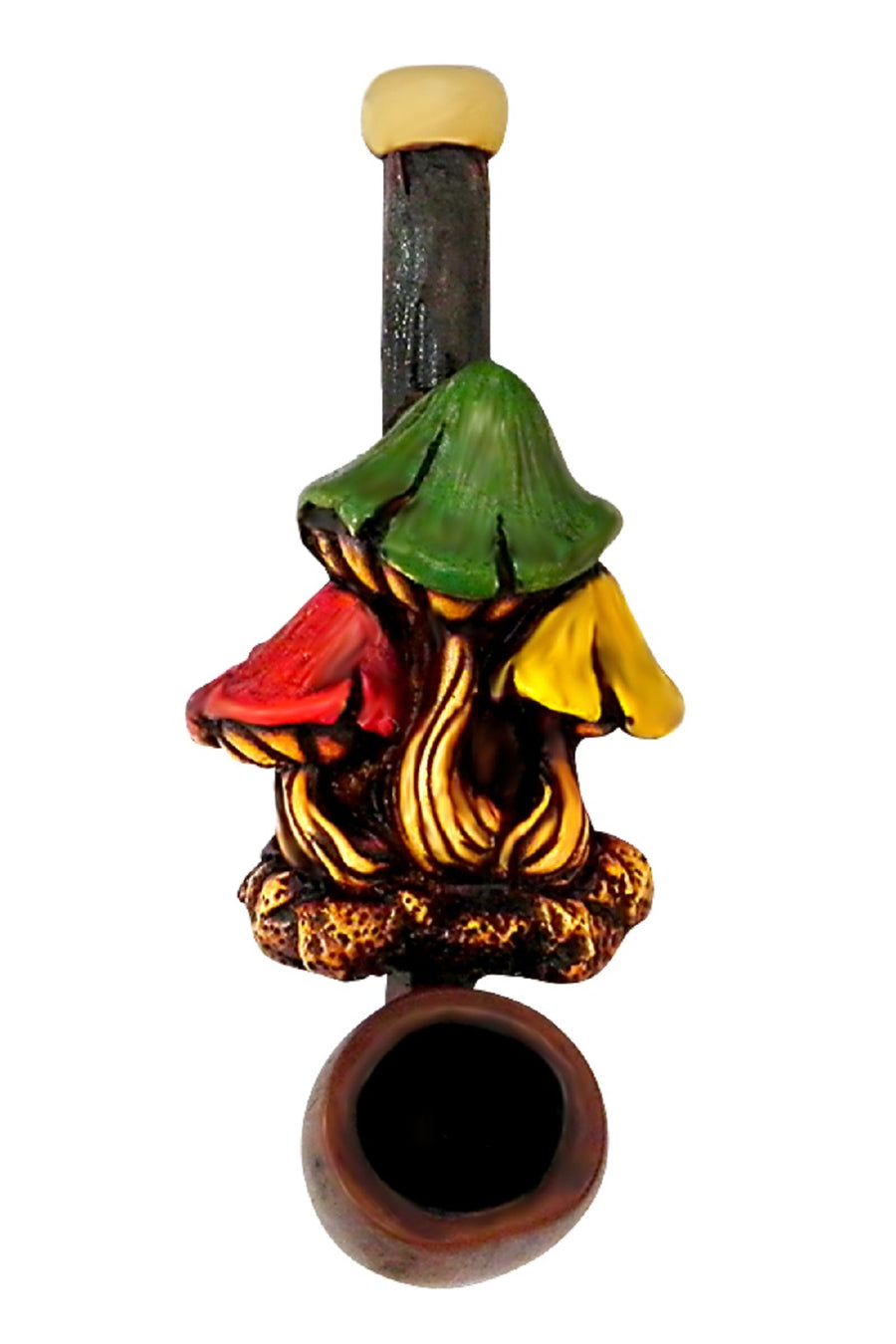 Mini 3 Shrooms Pipe - Mini