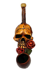 Mini Rose Skull Pipe