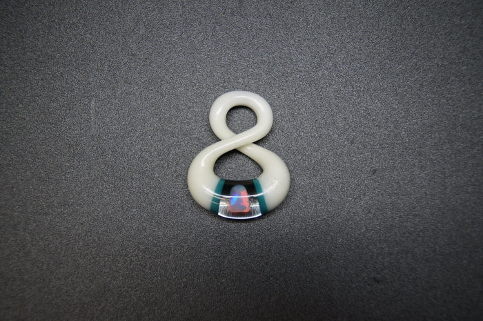 Natey Love Glass Mini Infinity Pendant