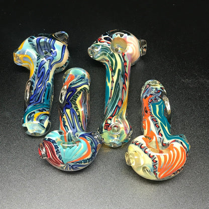 Nelson Glassworks Thick Gel Line Latty Spoon SALE