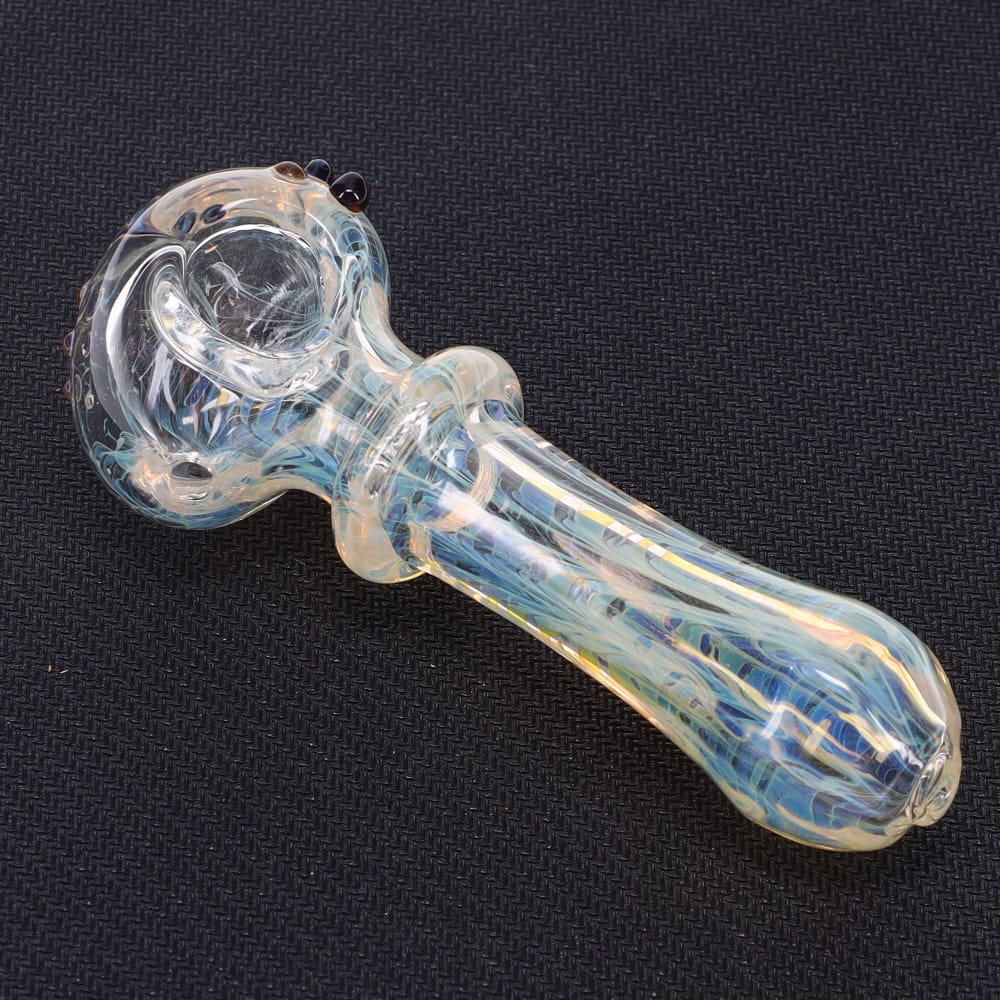 Nik Den Glass Fume Wrap Rake Spoon – Sunshine Daydream
