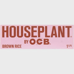 Houseplant by OCB Brown Rice 1.25 Rolling Papers