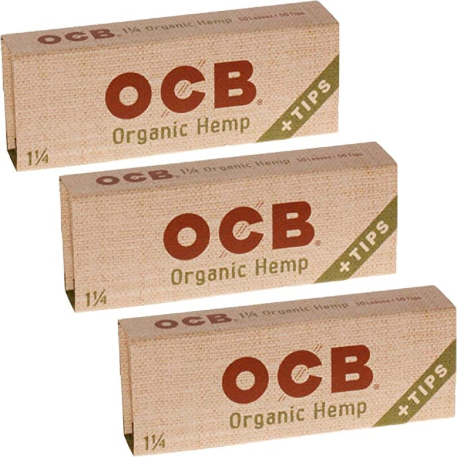 OCB Organic Hemp 1.25 with Tips