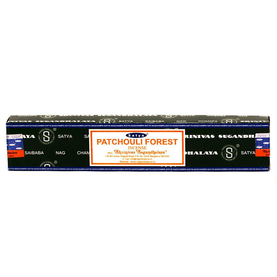 Patchouli Forest Nag Champa 40g Satya Incense Sticks