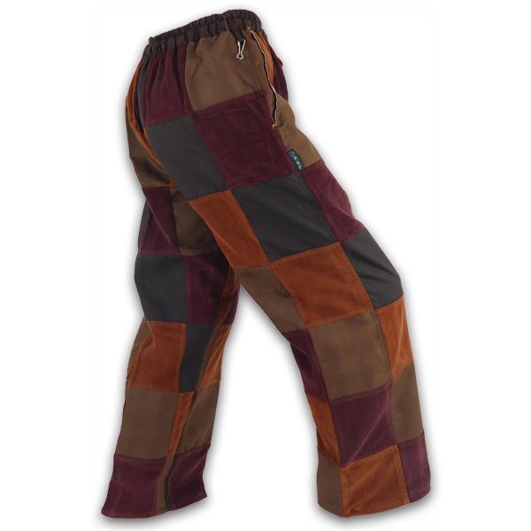 Ixchel Brown Patchwork Pants