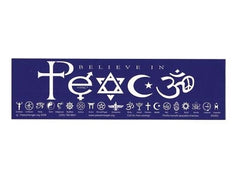 Peace (Coexist) Bumper Sticker SALE