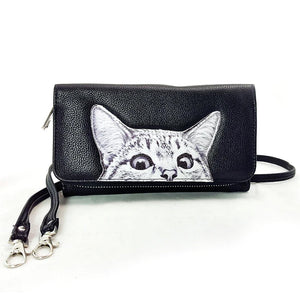 Peeking Cats Wallet