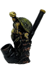 Perched Turtle Pipe
