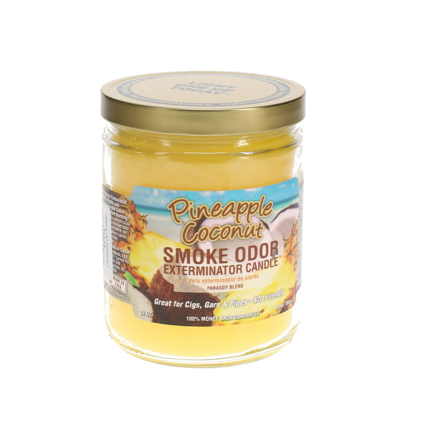 Pineapple Coconut Smoke Odor Candle