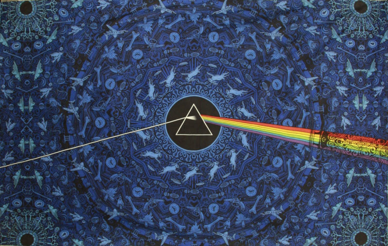 Pink Floyd Dark Side Lyrics Blue Tapestry