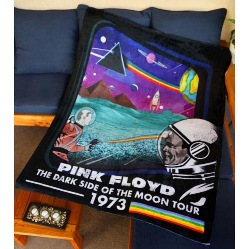 Pink Floyd Dark Side of the Moon Poster Blanket