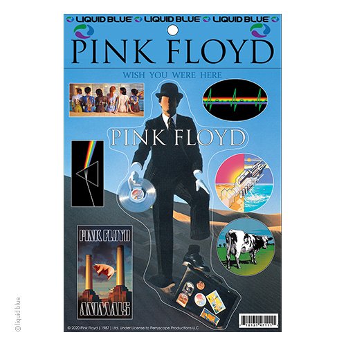Pink Floyd Invisible Man Sticker Set