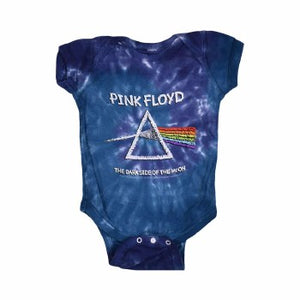 Pink Floyd Kids Chalk Dark Side Tie Dye Baby Onesie