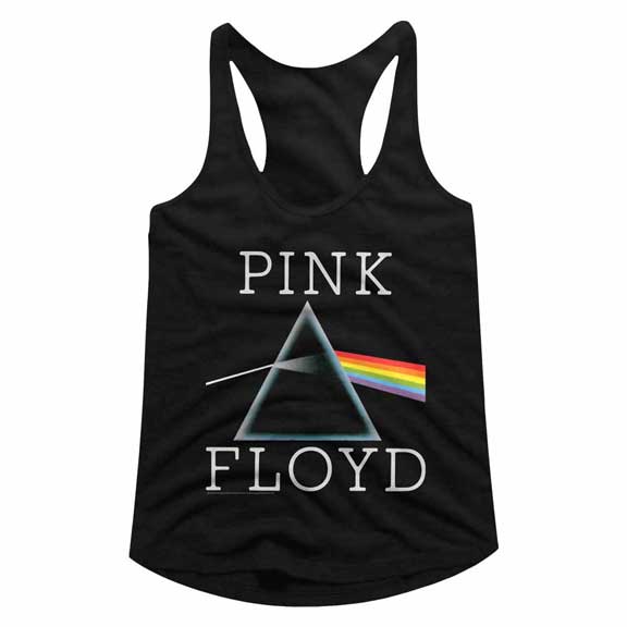 Pink Floyd Dark Side Prism Ladies Racerback Tank Top