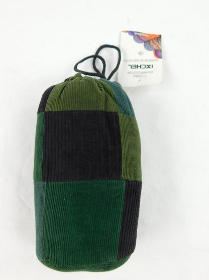 Protective Pouch - Patchwork Corduroy 6" with Drawstring