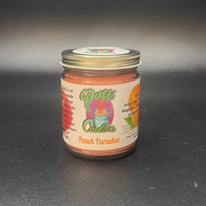 Puffs Candle Co. Peach Paradise - 9 oz