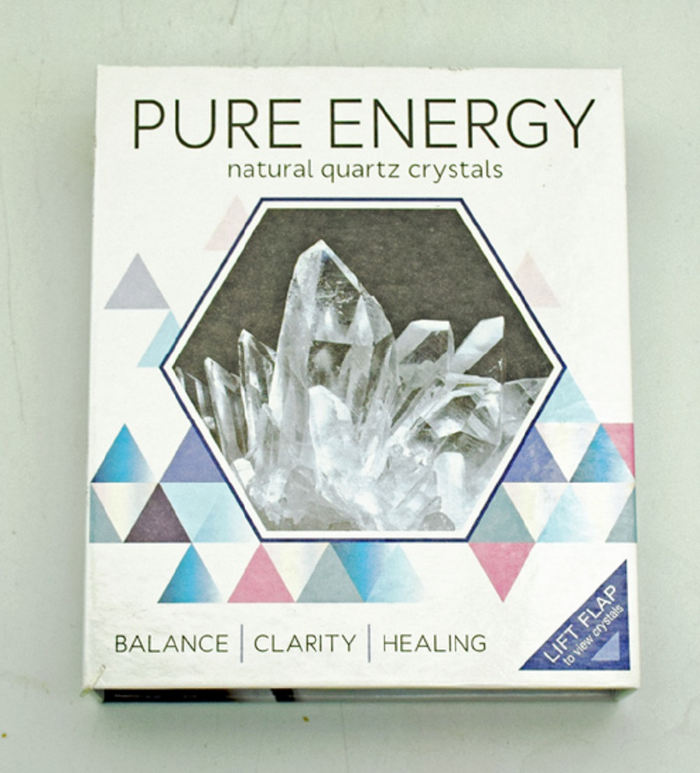 Pure Energy Natural Quartz Crystals Kit