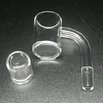 Quartz Banger - 10mm Male 90° with Cup Insert SALE