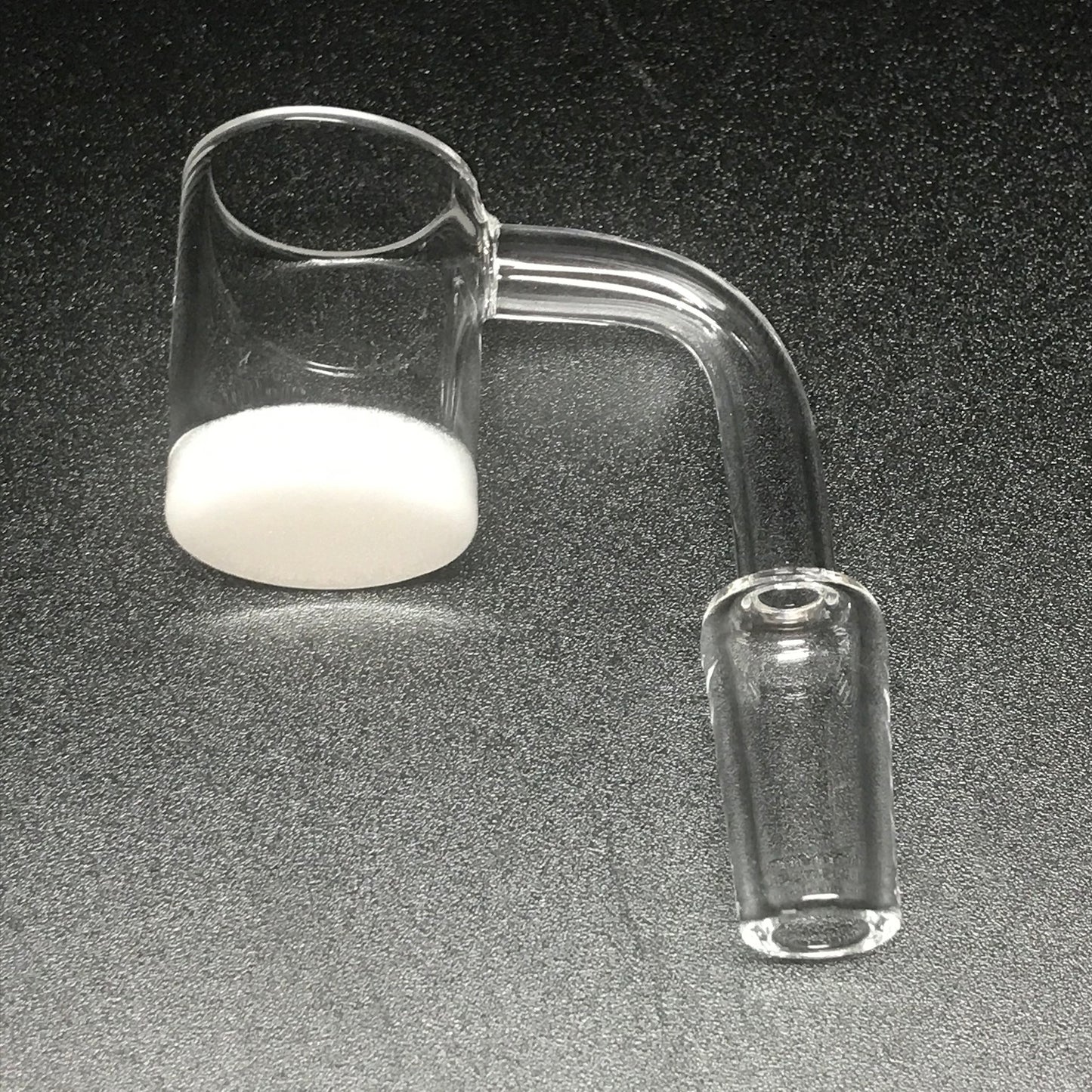 14M 90° White Bottom Quartz Banger