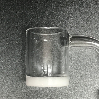 14M 90° White Bottom Quartz Banger