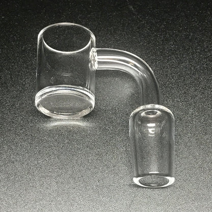 Quartz Banger - 19mm Male 90° No Cup Flat Top