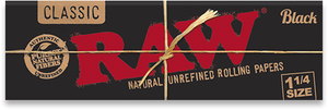 RAW Black 1¼ Papers