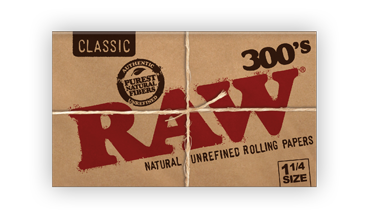RAW Classic Creaseless 300s Papers 1¼