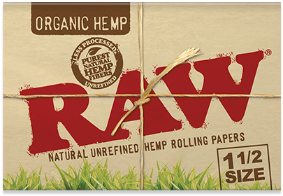 RAW Organic Hemp Papers 1½