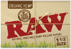 RAW Organic Hemp Papers 1½
