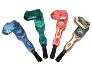 Rainbow Wood Pipe w/ Lid SALE