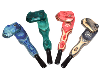 Rainbow Wood Pipe w/ Lid