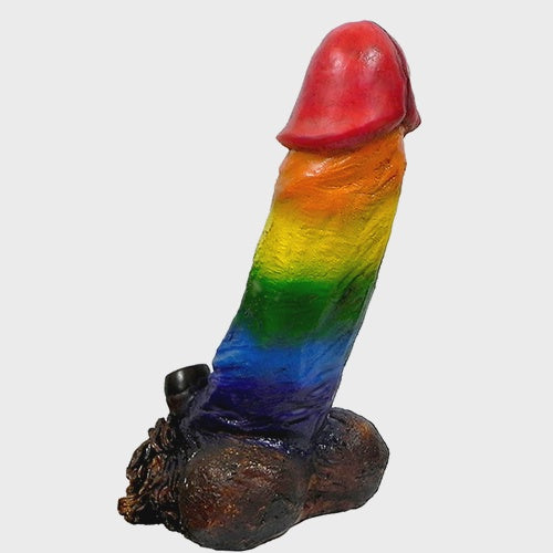 XL John Holmes Rainbow "Wood" Pipe SALE