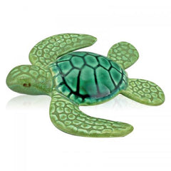Raku Potteryworks Green Sea Turtle - Small