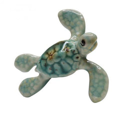 Raku Potteryworks Sea Turtle - Mini