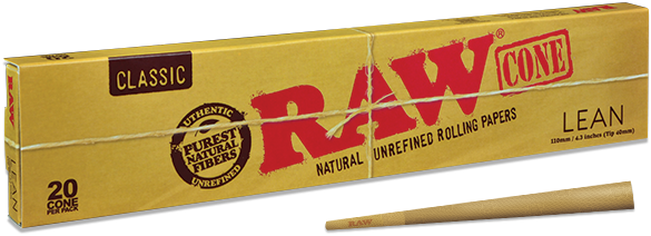 RAW Classic Lean Cones - 20 pack